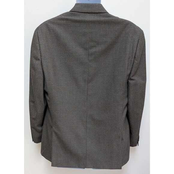 Michael Kors Blazer Jacket Mens Sz 44R Gingham Single Breasted - Picture 6 of 10